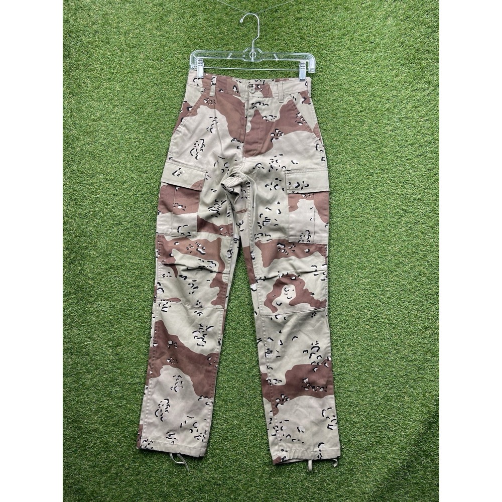 US Military Chocolate Chip Desert Camo Pants Mens XS Reg Combat Trousers Army